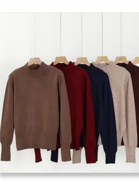 Blusa com botão importado Feng