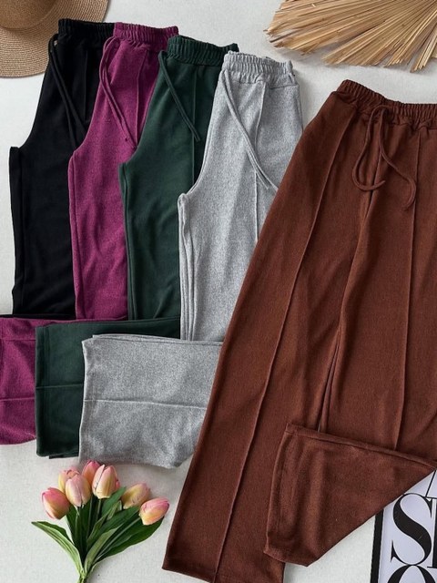 Calça Pantalona Lanzinha Moda Blogueira