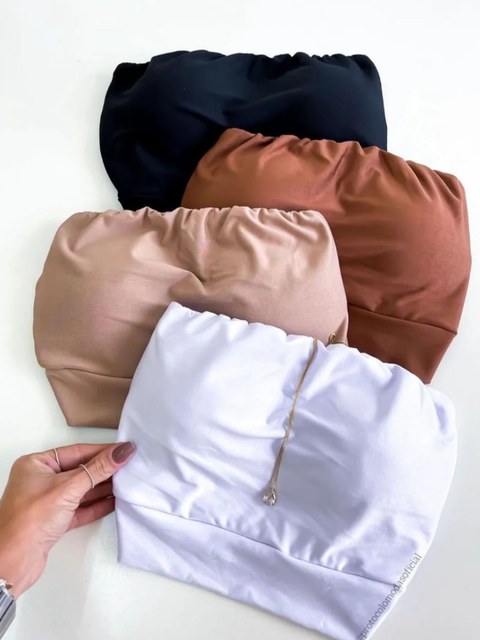 Croped Faixa Grossa Moda Blogueira Moda Gringa Verão