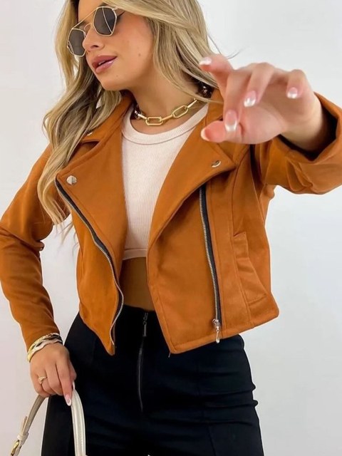 Jaqueta SUEDE PLUS SIZE MODA BLOGUEIRA PLUS
