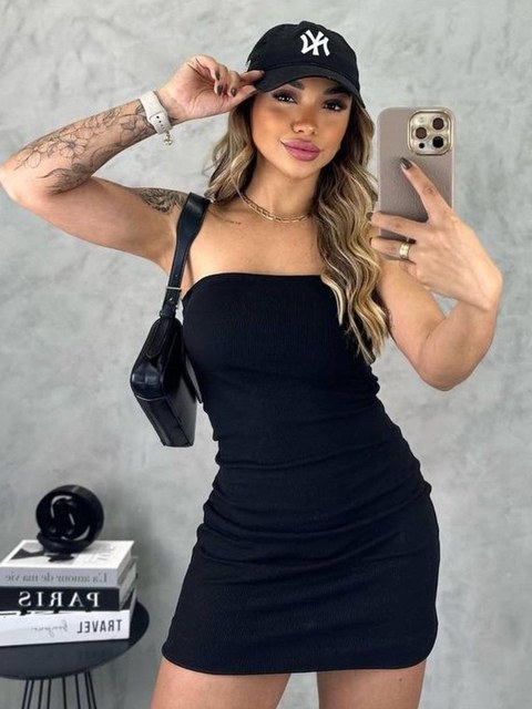 Vestido Tubinho Gringo Moda Blogueira