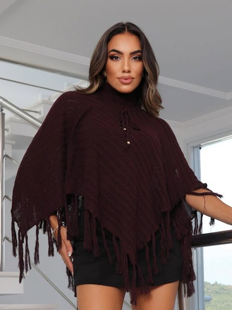 Poncho Diva Moda Blogueira Moda Outono Inverno