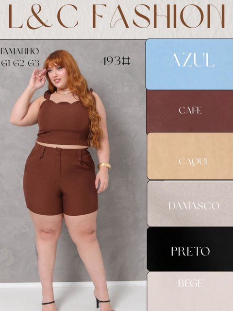 Conjunto plus size