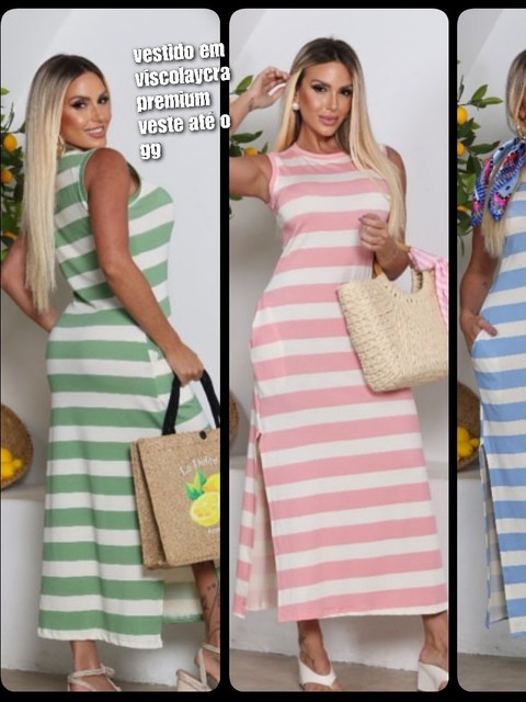 Vestido em viscolaycra promo