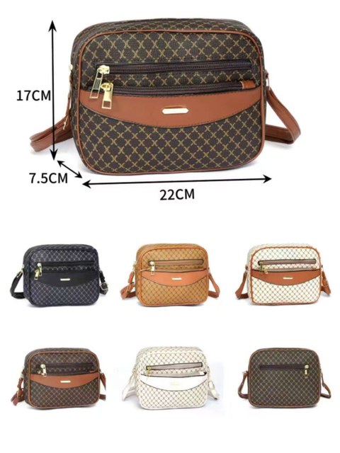 Bolsa KIT5 cores pequena Transversal  Femininas  Oscar Bolsa