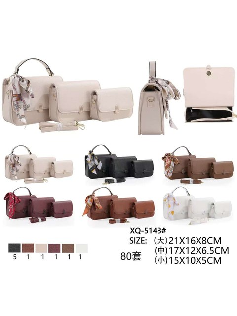 KIT3 Bolsa Pequena Transversal Oscar Bolsas Modas