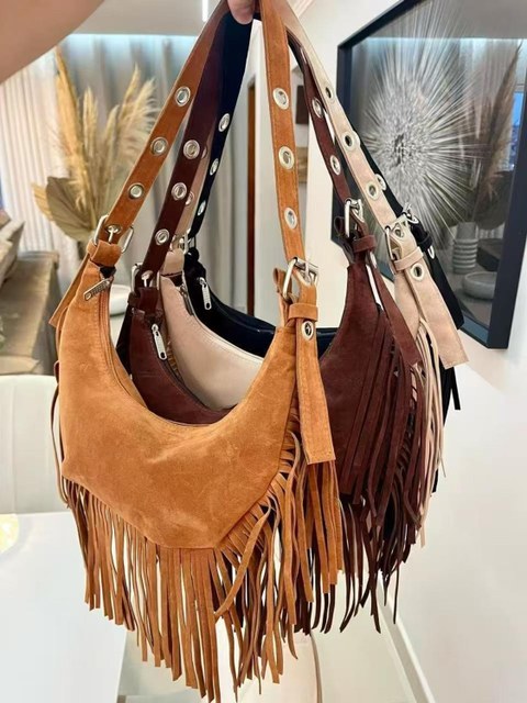 Bolsa franjas Femininas Oscar Bolsas Modas