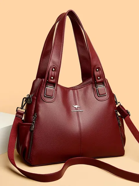Bolsa feminina de couro 9833