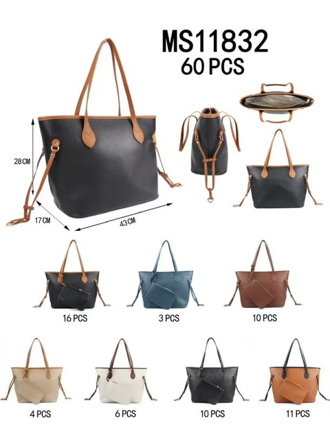 Bolsa de ombro com carteira F22478