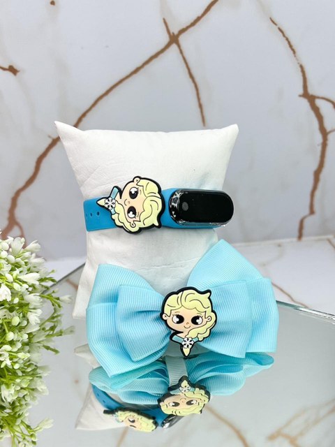 Kit relógio com laço