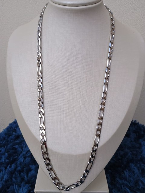 Pulseira masculina modelo 3x1 grossa média