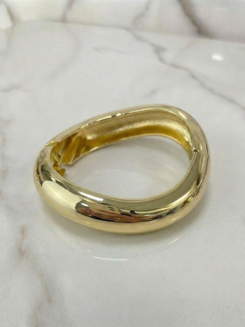 Bracelete ondulado orgânico