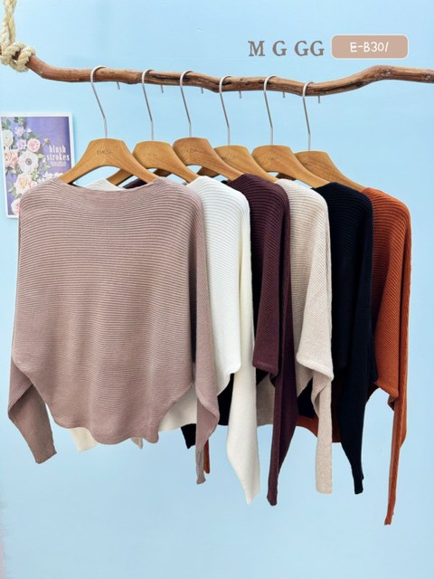 E-B301. Blusa morcego - M G GG - modal ( lãzinha )