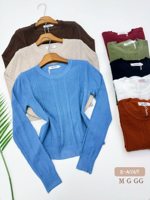 E-A1067. Blusa - M G GG - modal ( lãzinha )