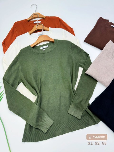 E-YAA005. Gola U - G1. G2. G3. - modal (lãzinha )