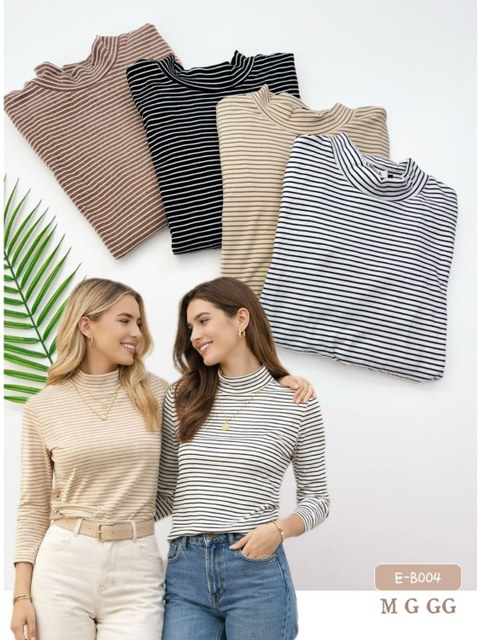 E-B004.  Blusa - M G GG - algodão peluciado