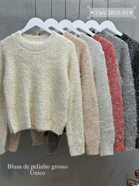 Blusa de pelinhos grosso 85Yan modas