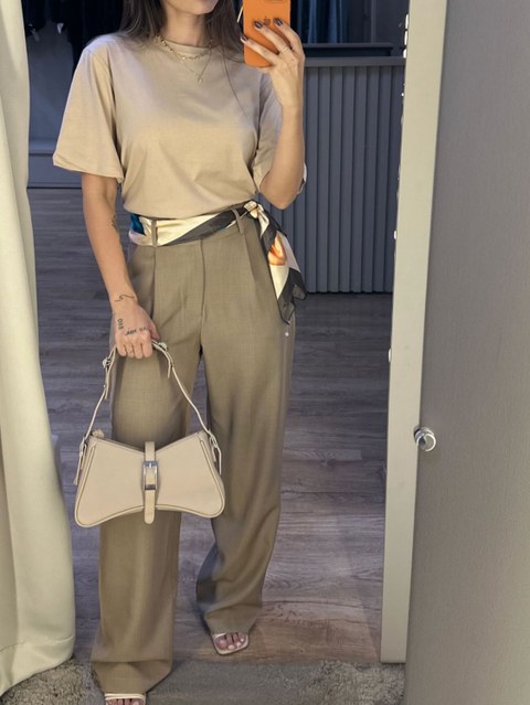 Calça pantalona 65#