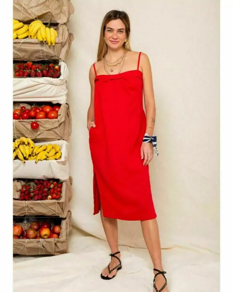 Vestido de Linho Luna