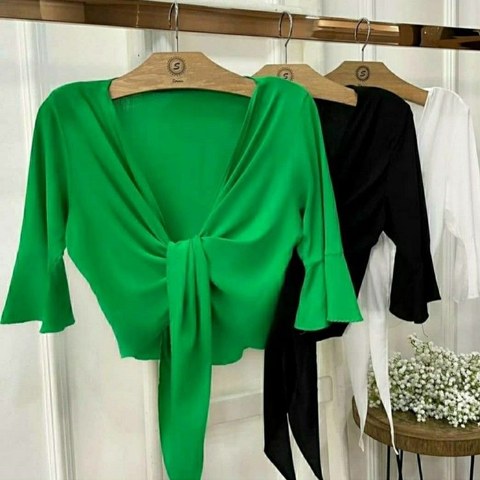 Blusa manga curta