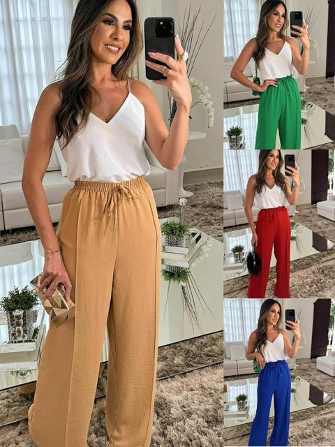 Calça pantalona duna