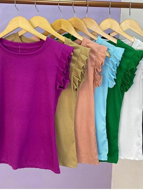 Blusa manga curta