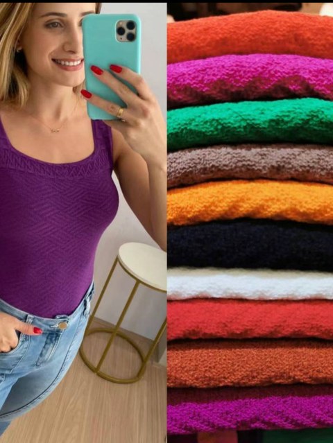 Body feminino liso .