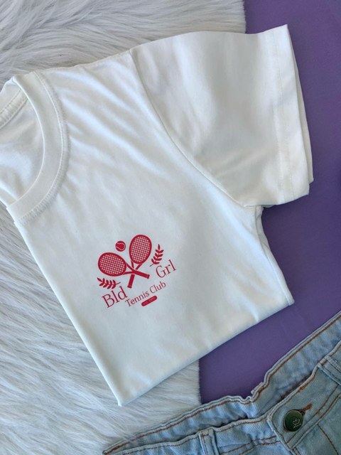 TSHIRT BLD GRL VERMELHO