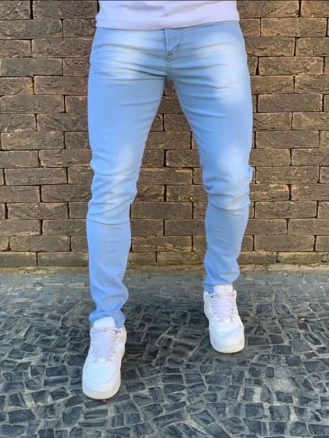 Calça jeans clara
