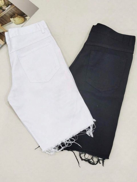 Bermuda jeans masculina