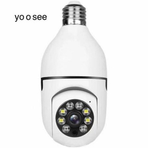 Camera IP lâmpada smart wifi2.4ghz 360graus