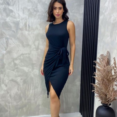 Vestido de laço