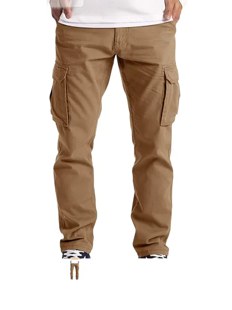 Calça cargo sem punho