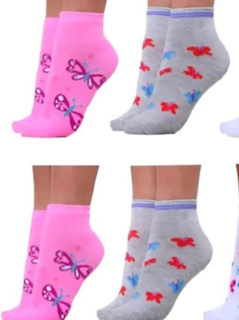 Meia Soquete Feminina kit c/ 12 Pares !!