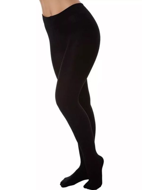 Meia Calça Térmica Flanelada Grossa Fio 80 com pé