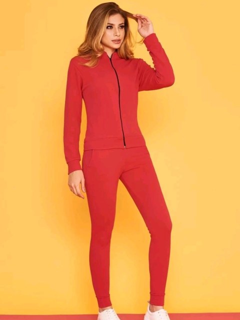 Conjunto moletom com zíper