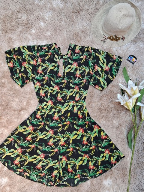 Macaquinho estampado