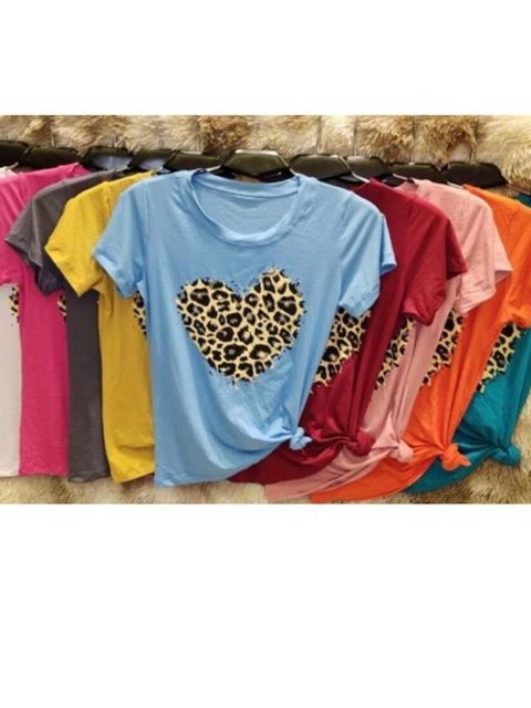 T-shirt coração