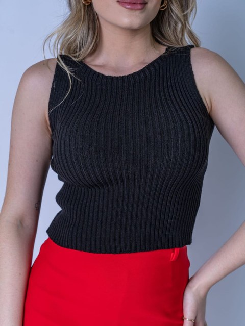 Cropped tricô modal ‼️Promoção‼️