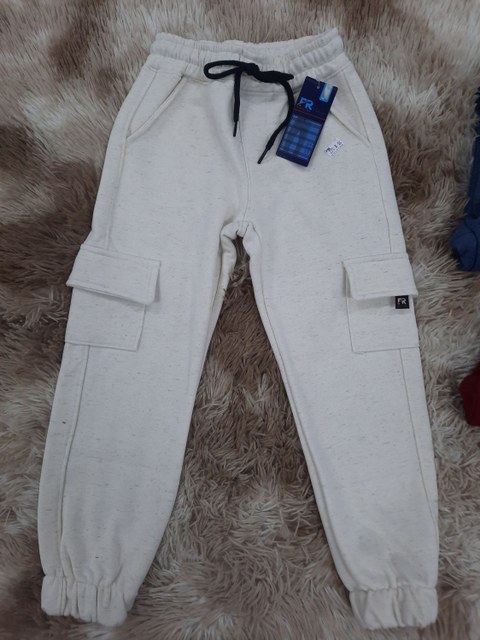 Calça de moletom CARGO 4 ao 8