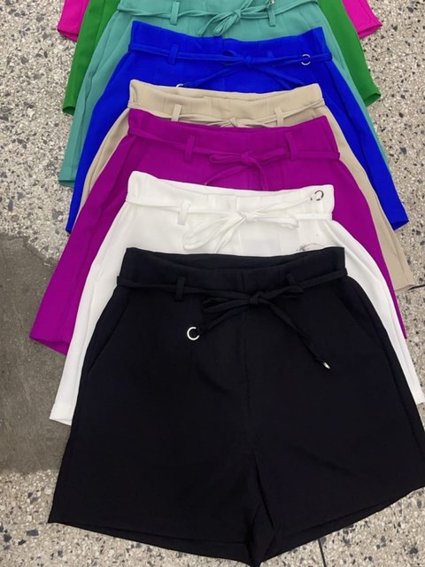 Shorts Zara Com Cinto