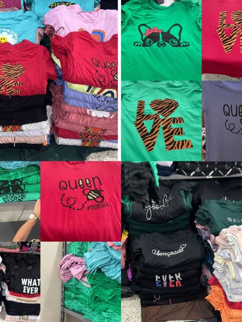 Promoção Kit 10 Tshirt estampa variadas