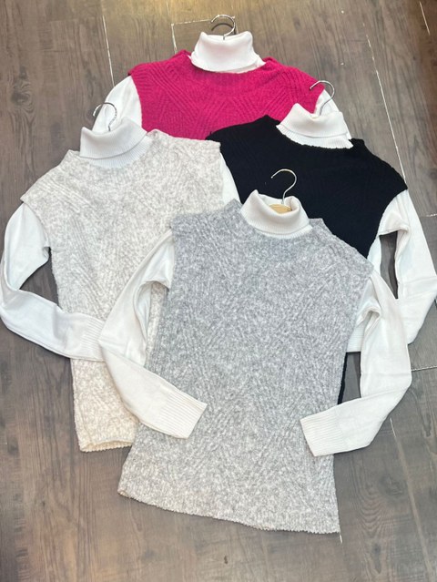 Colete modal feminino