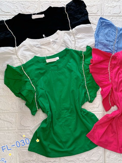 Blusa T-shirts de algodão importado 030