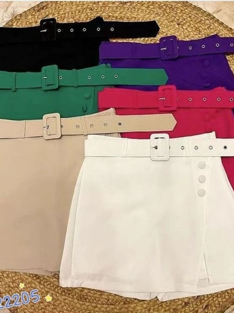 Short saia de alfaiataria promoção 22205