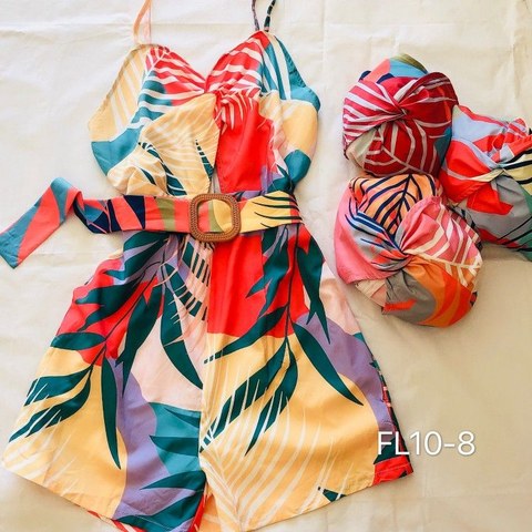 Macaquinho estampado, promocao Flora 10-8