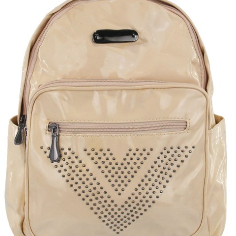 Mochila Feminina em Verniz para o Dia a Dia Trabalho