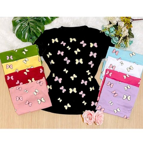 Blusa T-shirt viscolycra /gold cat Moda Feminina