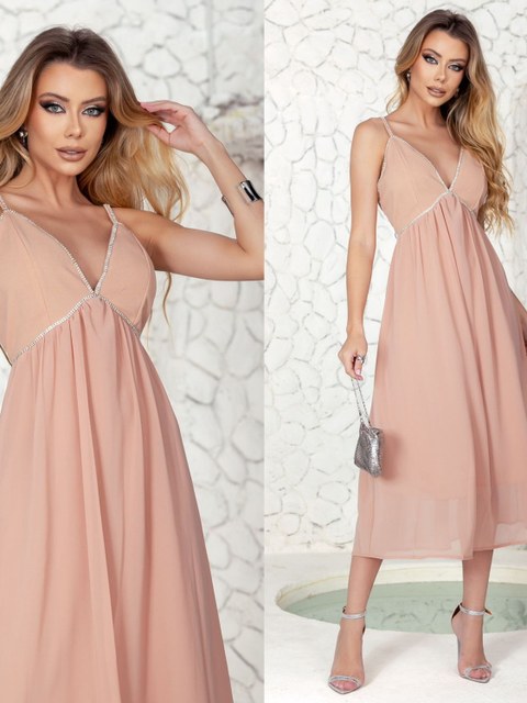 Vestido MIDI alcinha