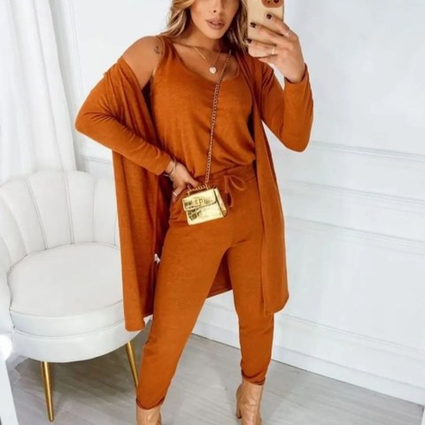 Conjunto 3 Peças Lãzinha